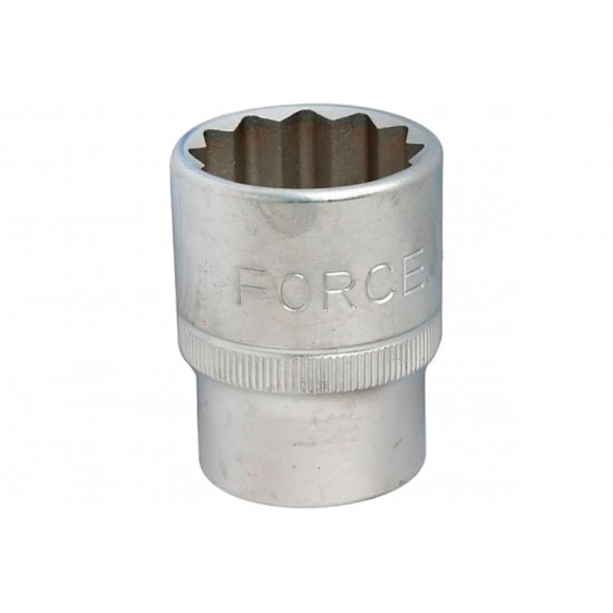 F54912 Торцевая головка 1/2"DR 12гран 12мм FORCE